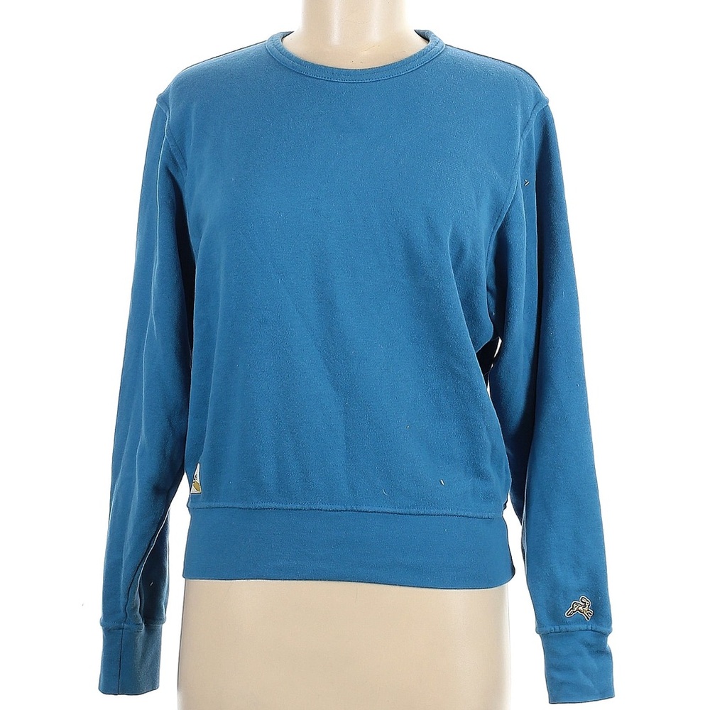 Tracksmith M Pullover Sweatshirt Blue